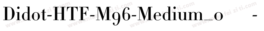 Didot-HTF-M96-Medium_0手机版字体转换