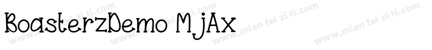 BoasterzDemo-MjAx字体转换