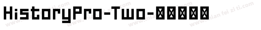 HistoryPro-Two字体转换