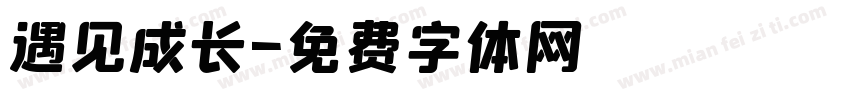 遇见成长字体转换