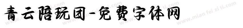 青云陪玩团字体转换