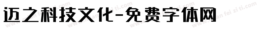 迈之科技文化字体转换