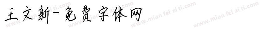 王文新字体转换