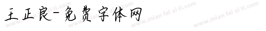 王正良字体转换