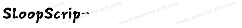 SloopScrip字体转换
