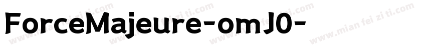 ForceMajeure-omJ0字体转换