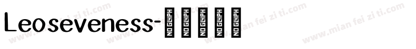 Leoseveness字体转换