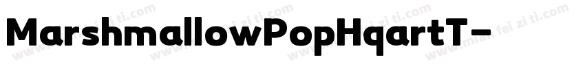 MarshmallowPopHqartT字体转换