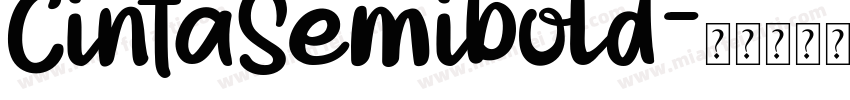 CintaSemibold字体转换