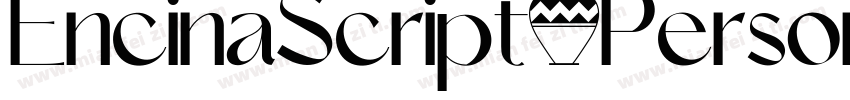 EncinaScript2PersonalUse-R2Le字体转换