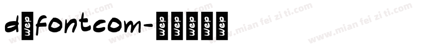 dαfontcom字体转换