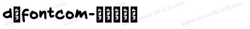 dαfontcom字体转换