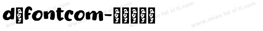 dαfontcom字体转换