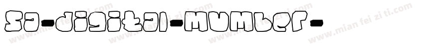 sa-digital-mumber字体转换