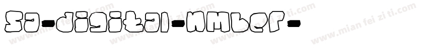 sa-digital-nmber字体转换