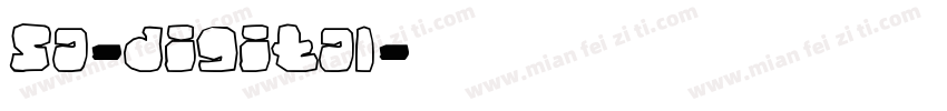 sa-digital字体转换