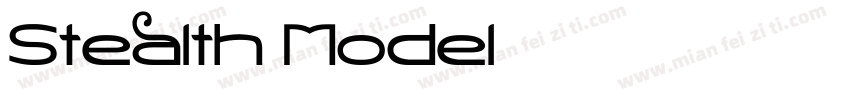Stealth-Model字体转换