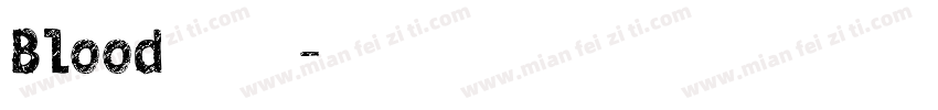 Blood字体转换器字体转换