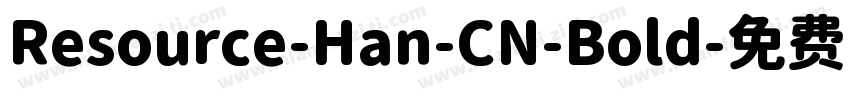 Resource-Han-CN-Bold字体转换