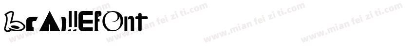 Braillefont字体转换