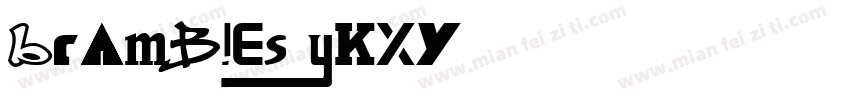 Brambles-yKXY字体转换
