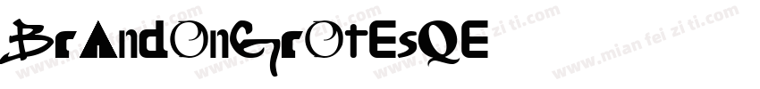 brandongrotesqe字体转换