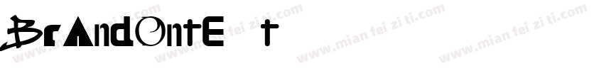 brandontext字体转换