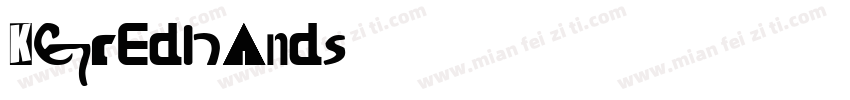 kgredhands字体转换