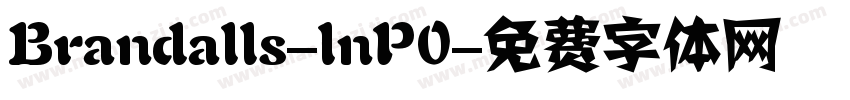 Brandalls-lnP0字体转换