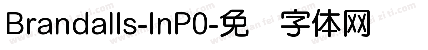 Brandalls-lnP0字体转换