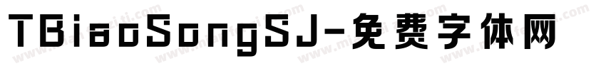 TBiaoSongSJ字体转换