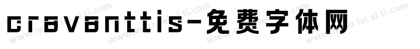 cravanttis字体转换