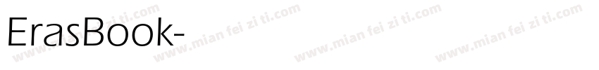 ErasBook字体转换