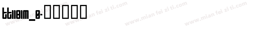 tt1181m_0字体转换
