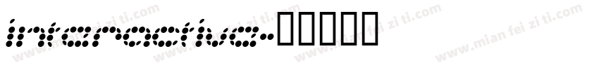 interactive字体转换