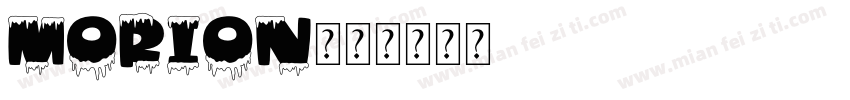 Morion字体转换