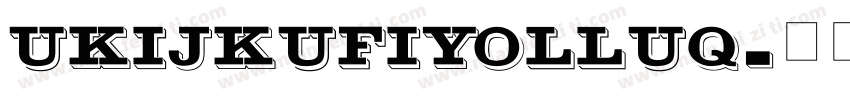 UKIJKufiYolluq字体转换