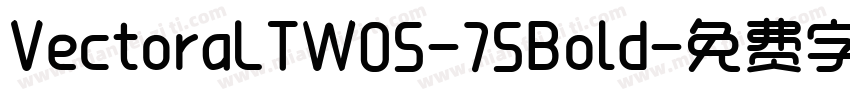 VectoraLTW05-75Bold字体转换
