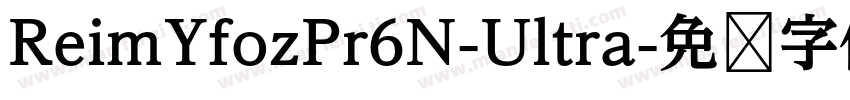 ReimYfozPr6N-Ultra字体转换