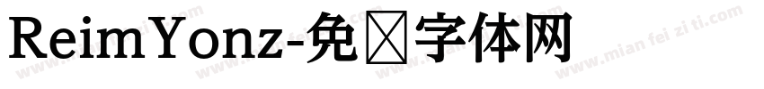 ReimYonz字体转换