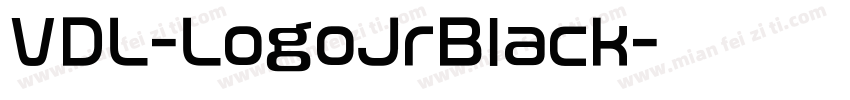 VDL-LogoJrBlack字体转换