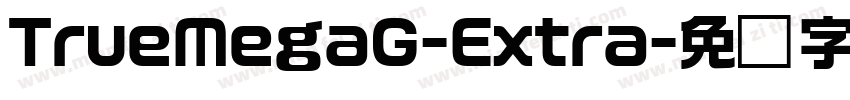 TrueMegaG-Extra字体转换