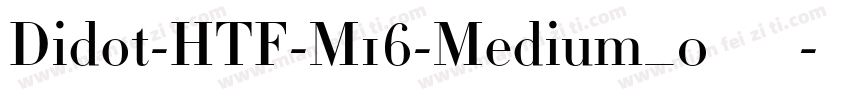 Didot-HTF-M16-Medium_0手机版字体转换