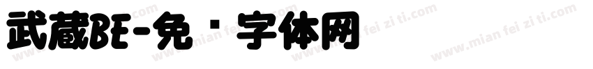 武蔵BE字体转换
