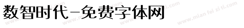 数智时代字体转换