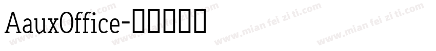 AauxOffice字体转换