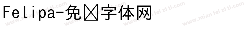Felipa字体转换