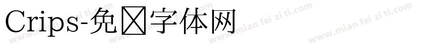 Crips字体转换
