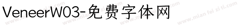 VeneerW03字体转换