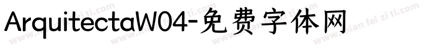 ArquitectaW04字体转换